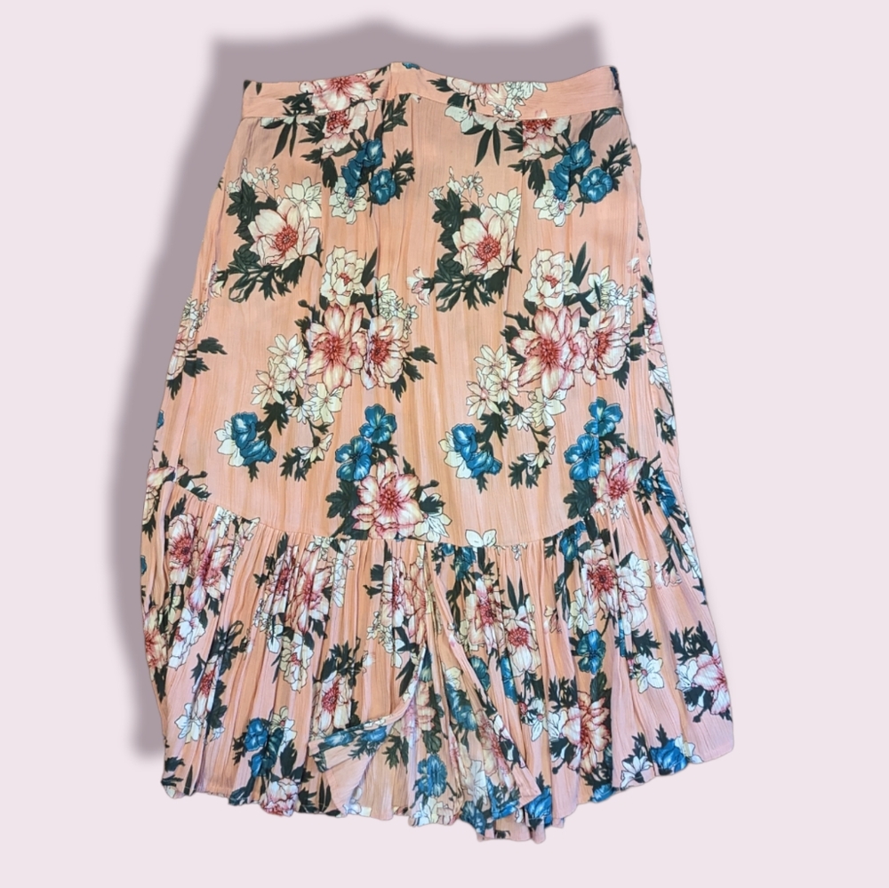 Boho skirt with middle slit